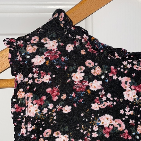 NWT Rewind Women’s Floral Sleeveless Skater Dress Size Juniors Large - Picture 2 of 6